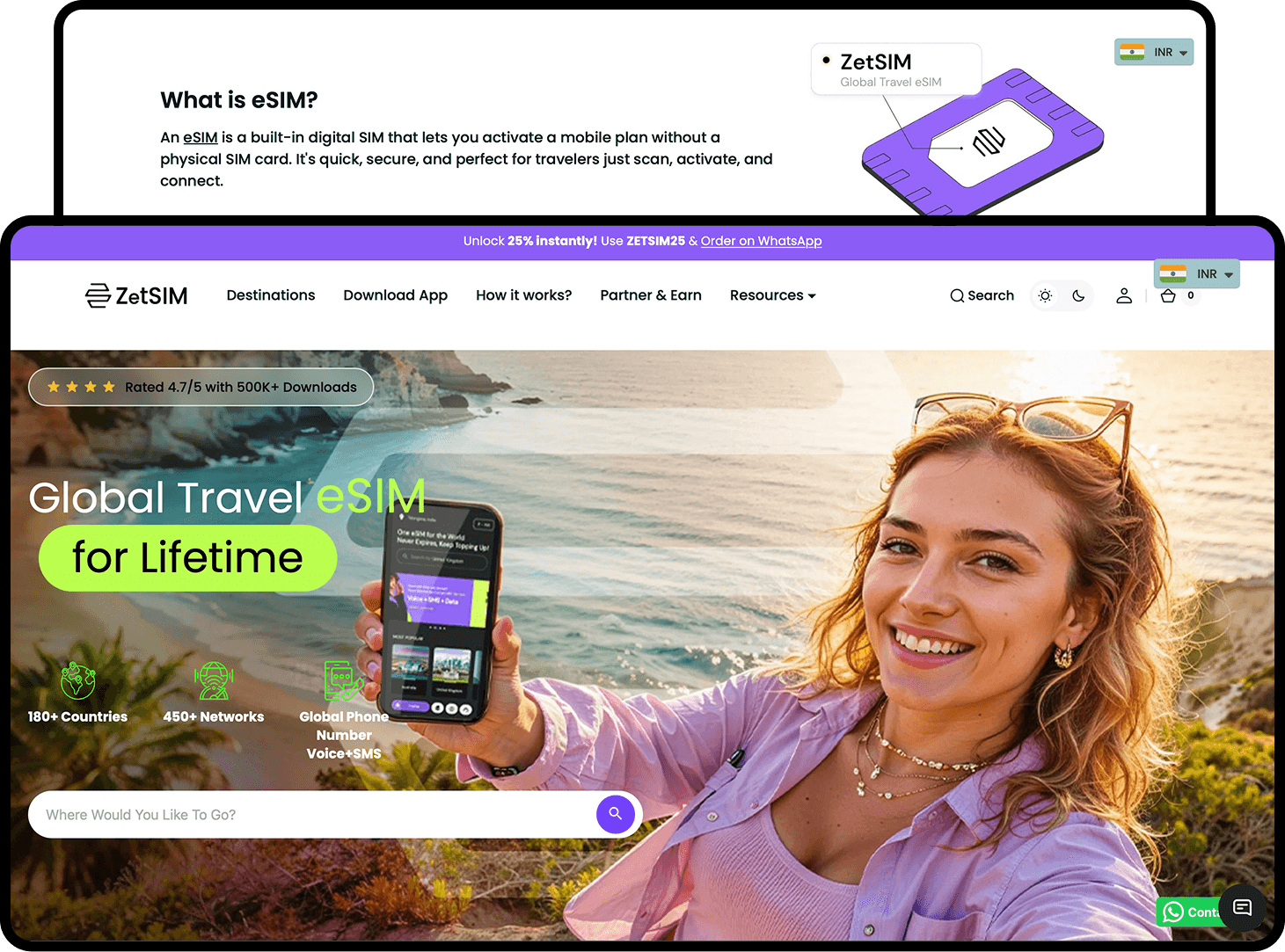 Shopify store
